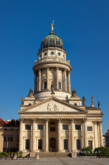 French Cathedral in the Gendarmenmarkt square. Berlin, Germany.