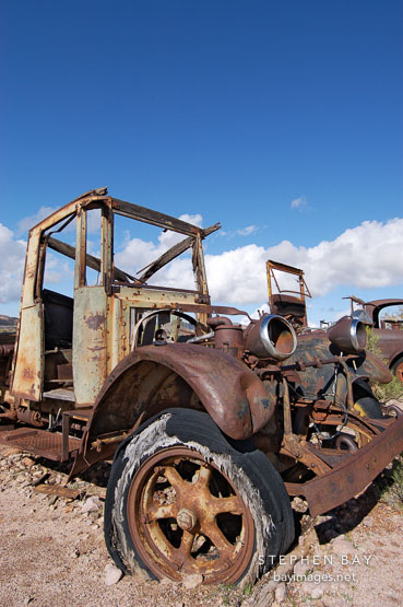 Abandoned car. Goldfield, Phoenix, Arizona, USA.