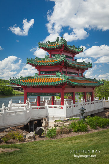 Chinese Pavilion. Des Moines, Iowa