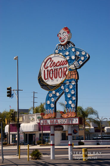Circus Liquor, North Hollywood, California, USA.