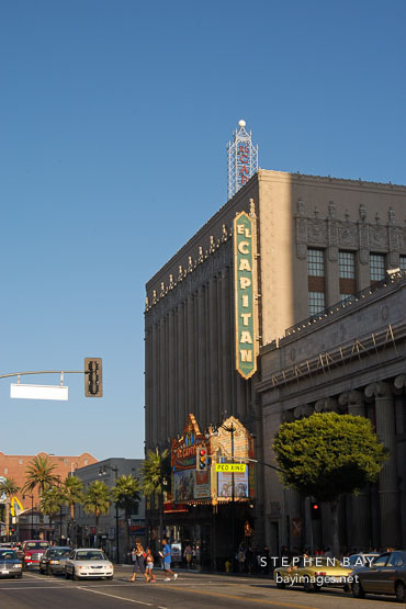 El Capitan theater. Hollywood, California, USA.