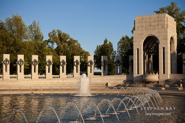 National World War II Memorial. Washingon, D.C.