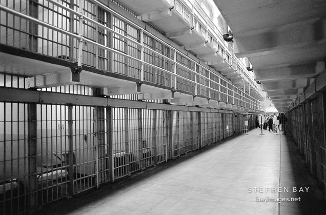 Cellhouse. Alcatraz, San Francisco, California.