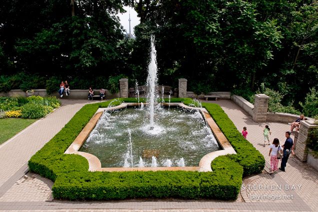 Lower Terrace. Casa Loma, Toronto.