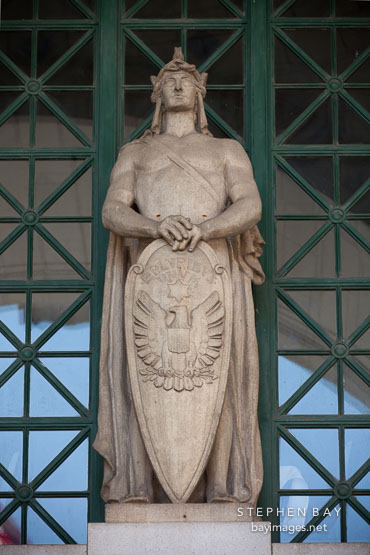 Roman soldier at Union Station. Washinton, D.C.