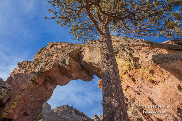 Royal Arch in Boulder's Chatauqua Park. Boulder, Colorado.