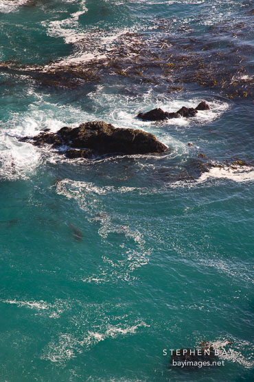 Turquoise water in McWay Cove. Big Sur, California, USA.