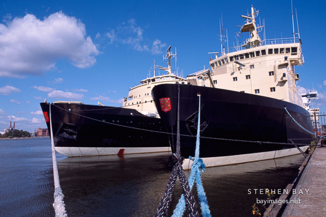 Ice breakers. Helsinki, Finland.