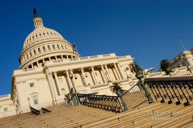 U.S. Capitol at late afternoon. Wasington, D.C.
