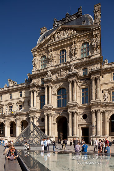 Pavillon Richelieu at the Louvre. Paris, France.