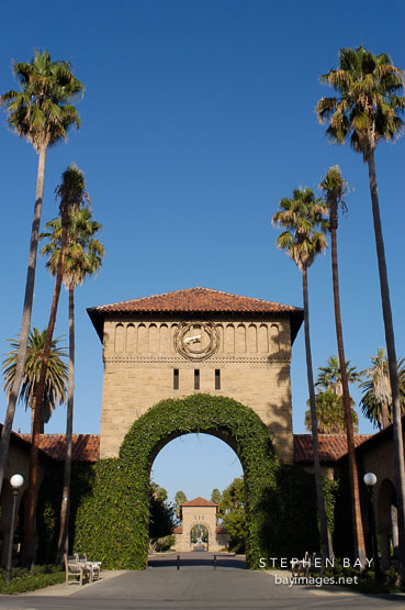 Entrance to the Quad. Stanford, California.