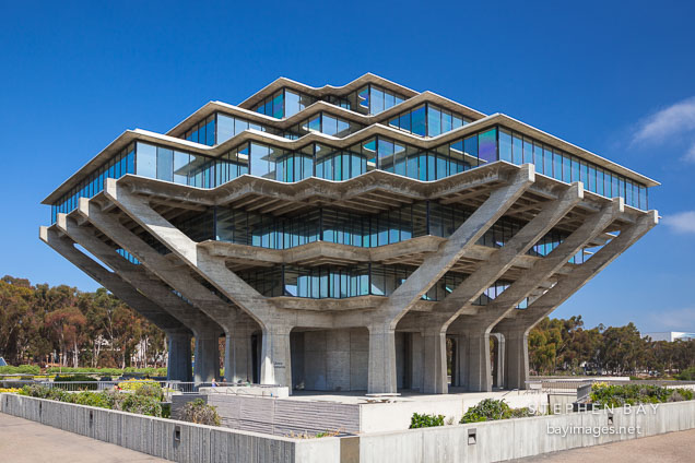 Geisel library. La Jolla, San Diego.