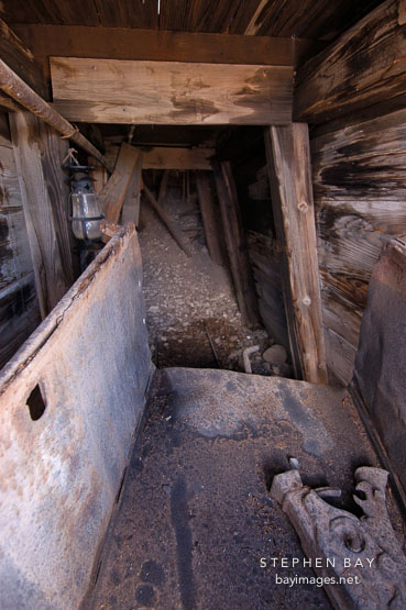 Mineshaft. Goldfield, Phoenix, Arizona, USA.