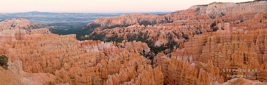 Bryce Canyon Panorama. Bryce Canyon NP, Utah.
