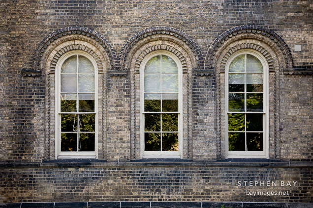 Three windows. University of Toronto, Canada.