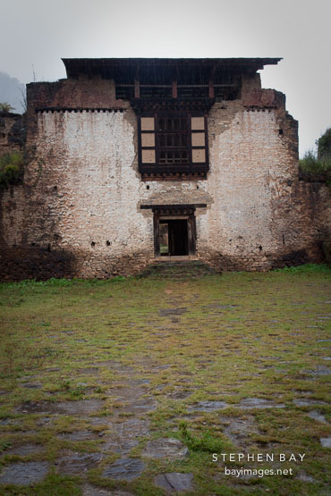 Ruins of Drukgyel Dzong. Paro, Bhutan.