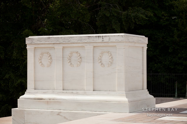 Tomb of the Unknowns at Arlington National Cemetery. Virgina.