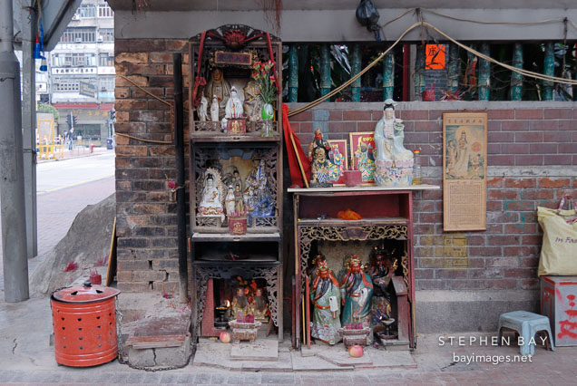 Shrine. Hong Kong, China.