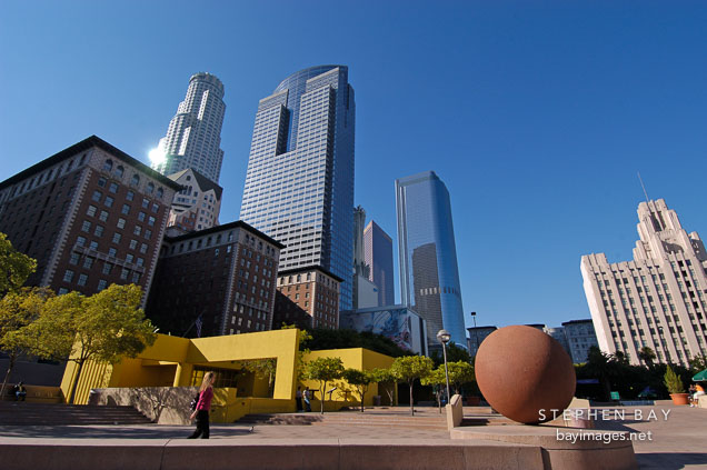 Pershing Square. Los Angeles, California, USA.