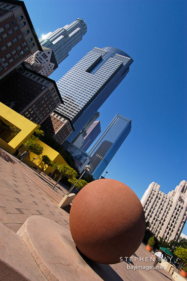 Pershing Square. Los Angeles, California, USA.