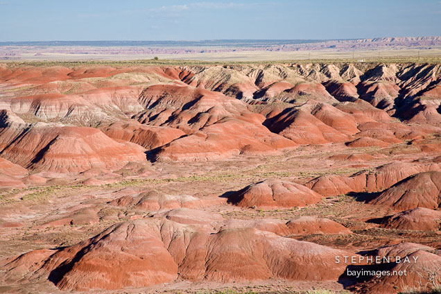 Painted Desert vista. Petrified Forest NP, Arizona.