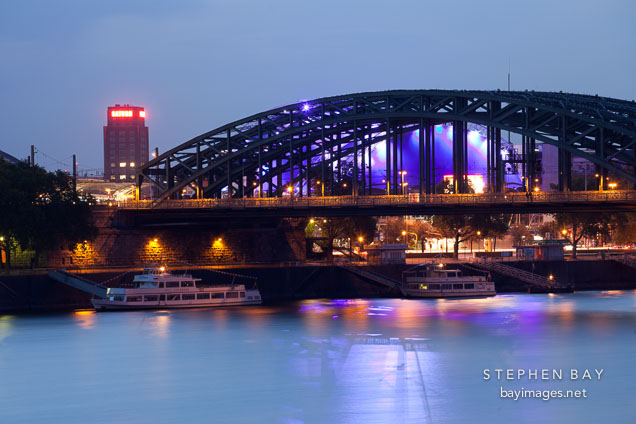 Hohenzollern Bridge. Cologne, Germany