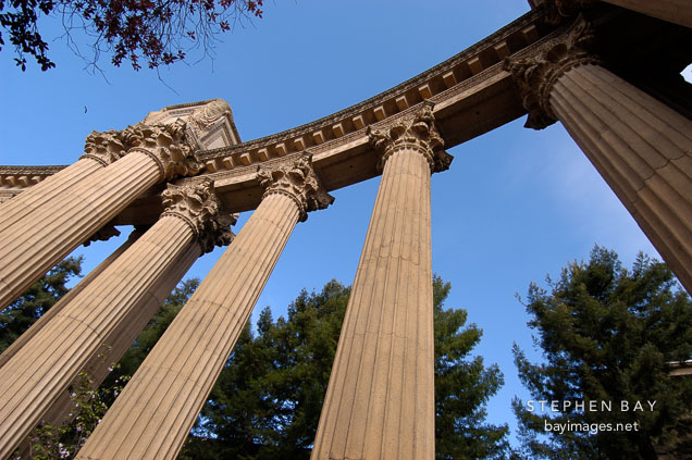 Palace of Fine Arts. San Francisco, California, USA.