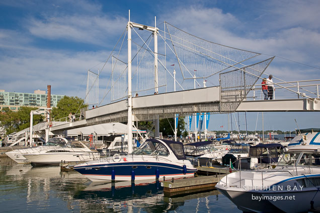 Pedestrian bridge.
