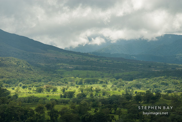 Hillside of Arenal Volcano. Costa Rica.