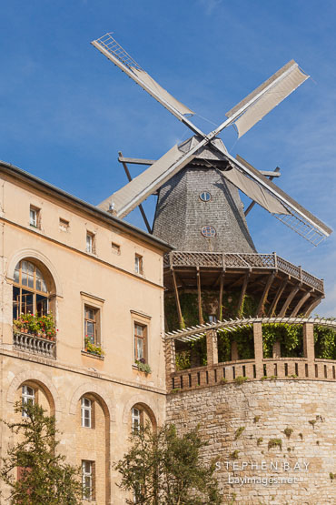 Historic Mill of Sansoucci. Potsdam, Germany.