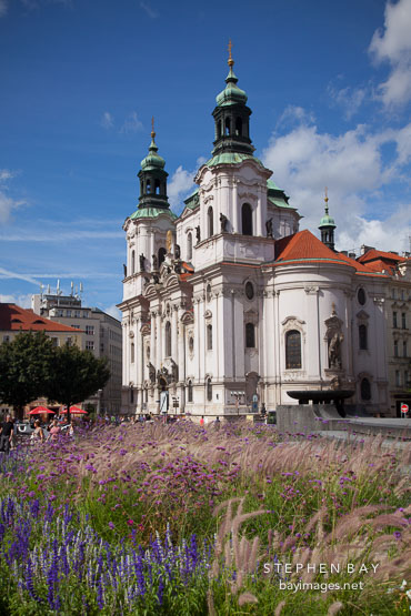 Church of Saint Nicholas. Prague, Czech Republic.