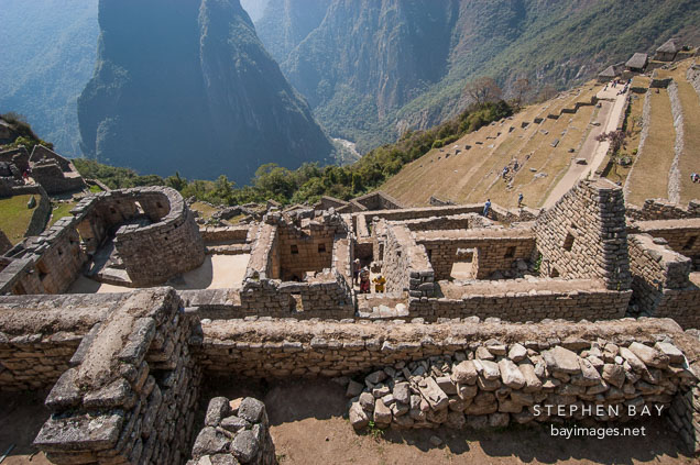 Temple of the Sun. Machu Picchu, Peru.