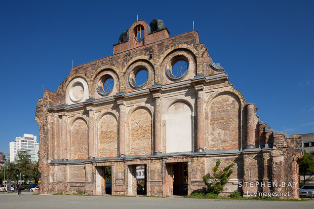 Anhalter Bahnhof. Berlin, Germany.