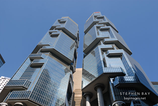 Lippo Centre. Chung Wan, Hong Kong, China