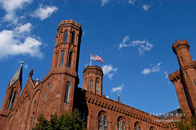 Smithsonian Castle. Washington, D.C., USA