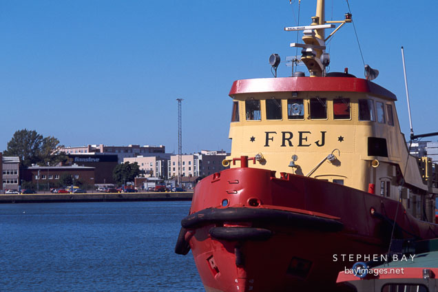 Tugboat. Hietalahti Sandviken, Helsinki, Finland
