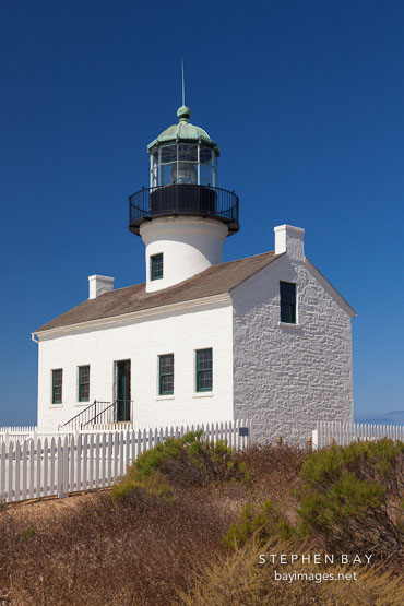 Point Loma Lighthouse. San Diego, California.