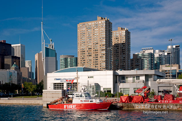 Toronto Fire and Marine Station 334. Toronto, Canada.
