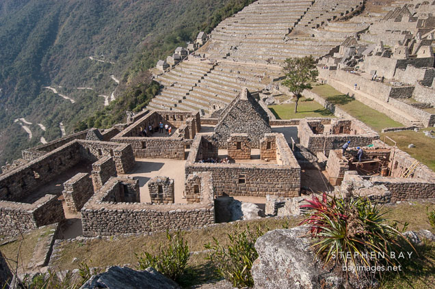 Industrial zone. Machu Picchu, Peru