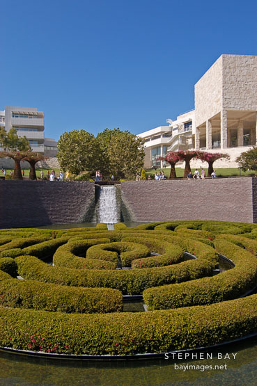Central Garden, Getty Center. Los Angeles, California, USA