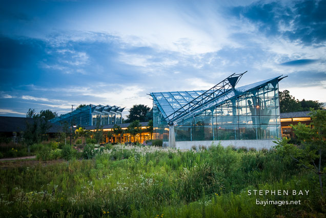 Christina Reiman Butterfly Wing at Reiman Gardens. Ames, Iowa, USA.