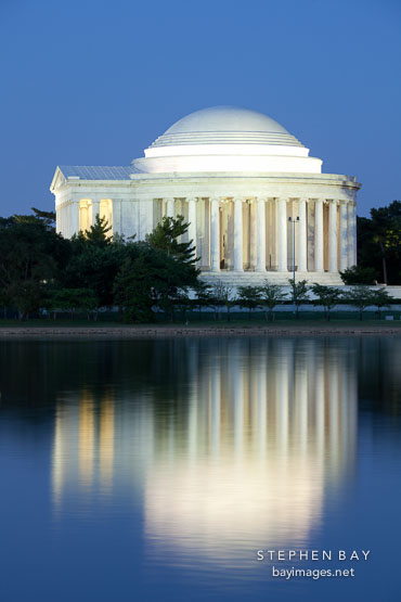 The Thomas Jefferson Memorial. Washington, D.C.