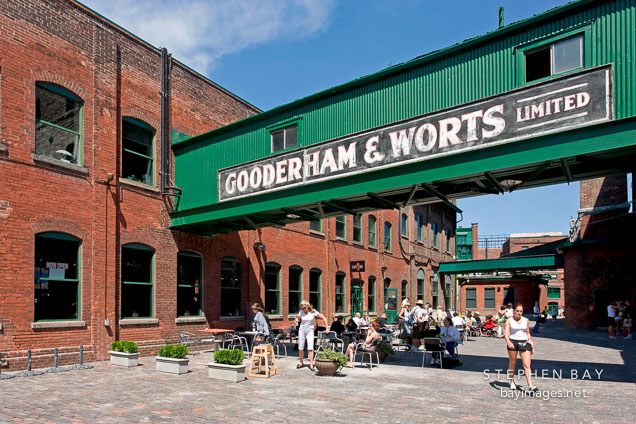 Distillery district. Toronto, Canada.