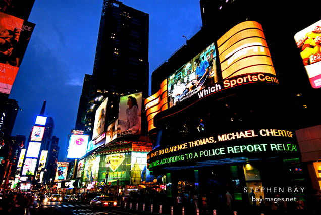Times Square. New York City, New York, USA.