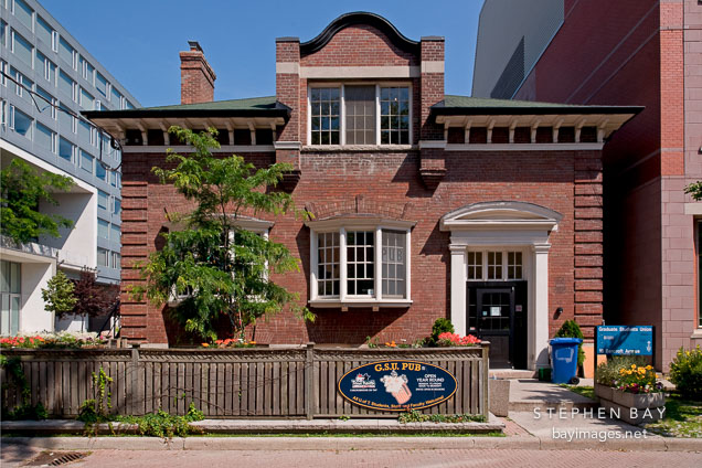 Graduate Student Union pub. University of Toronto, Canada.