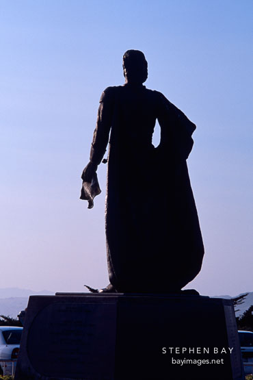 Statue of Christopher Columbus. San Francisco, California, USA