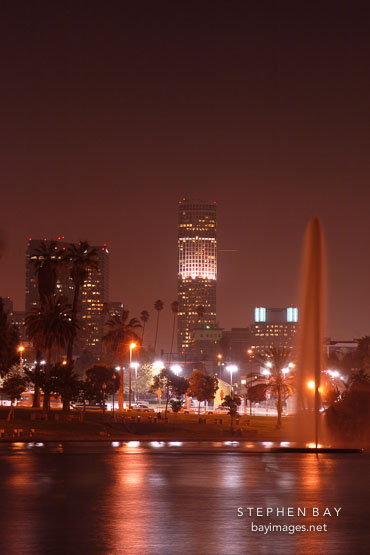 MacArthur Park. Los Angeles, California, USA.