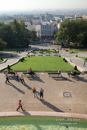 Montmartre hill. Paris, France.