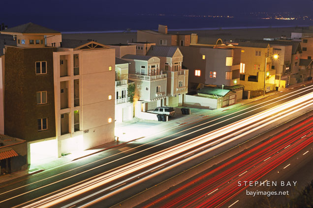 Pacific Coast Highway, Santa Monica, California.