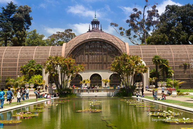 Botanical Building. Balboa Park, San Diego.